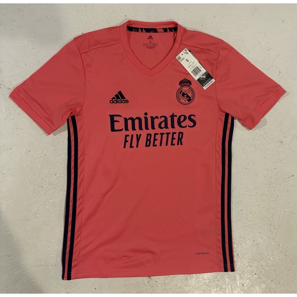 REAL MADRID 2020 2021 Away Football Shirt Soccer Jersey Adidas GI6463 Sz S